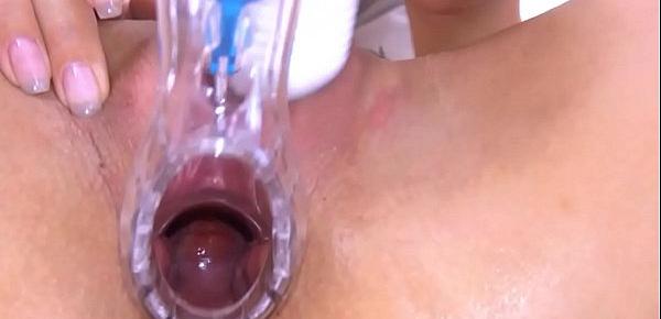  1-Blonde trying brutal gyno dildos on pussy -2015-12-14-05-13-048
